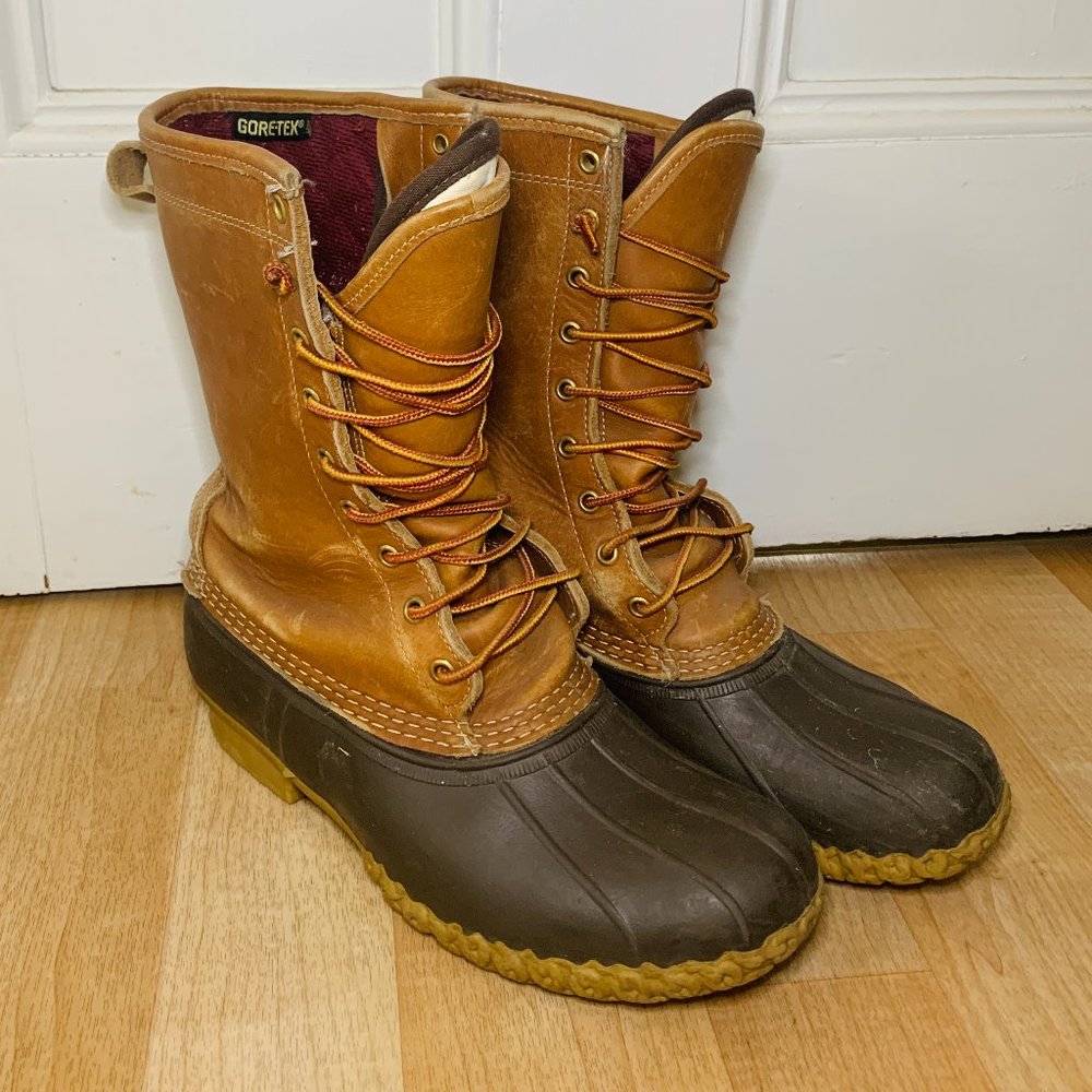 Llbean Boot 10" Goretex/Thinsulate Men's Size 8 - image 1